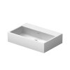 Duravit Vero Air Umywalka nablatowa 60x40 cm bez przelewu bez otworu na baterię biała alpin 2368600079