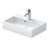 Duravit Vero Air Umywalka nablatowa 60x40 cm bez przelewu z otworem na baterię biała alpin 2368600071