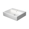 Duravit Vero Air Umywalka nablatowa 60x47 cm z otworem na baterię z przelewem biały Alpin z powłoką WonderGliss 23506000271