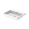 Duravit Vero Air Umywalka wpuszczana w blat 55x45,5 cm z otworem na baterię biały Alpin 0383550000