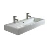 Duravit Vero Umywalka wisząca 120x47 cm z 2 otworami na baterie biała z powłoką WonderGliss 04541200241