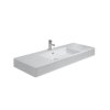 Duravit Vero Umywalka meblowa 125x49 cm, z jednym otworem na baterie, biała 0329120000