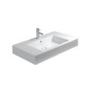 Duravit Vero Umywalka meblowa 85x49 cm, z jednym otworem na baterie, biała z powłoką WonderGliss 03298500001