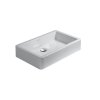 Duravit Vero Umywalka nablatowa 60x38 cm bez otworu na baterię biała z powłoką WonderGliss 04556000001