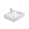 Duravit Vero Umywalka wisząca 60x47 cm z jednym otworem na baterie, biały z powłoka WonderGliss 04546000001