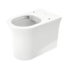 Duravit White Tulip Toaleta WC stojąca Rimless bez kołnierza biały Alpin z powłoką Wondergliss 20010900001
