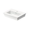 Duravit White Tulip Umywalka meblowa 45x33 cm z otworem na baterię biały Alpin z powłoką WonderGliss 07374500411