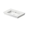 Duravit White Tulip Umywalka meblowa 75x49 cm bez otworu na baterię biała Alpin 2363750060