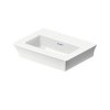Duravit White Tulip Umywalka meblowa mała 45x33 cm bez otworu na baterię biała Alpin 0737450070