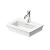 Duravit White Tulip Umywalka meblowa mała 45x33 cm z otworem na baterię biała Alpin 0737450041