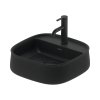 Duravit Zencha Umywalka nablatowa 42x42 cm antracyt mat z powłoką WonderGliss 23744213711