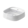 Duravit Zencha Umywalka nablatowa 42x42 cm biały Alpin z powłoką WonderGliss 23744200711