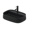 Duravit Zencha Umywalka nablatowa 55x39 cm antracytowy mat z powłoką WonderGliss 23745513711