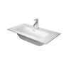 Duravit ME by Starck Umywalka meblowa 83x40 cm Compact z otworem na baterię i przelewem biała 2342830000