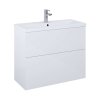 Elita Kido Umywalka z szafką 81 cm biały połysk 169102/RE020801118060