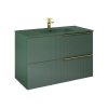 Elita Soho 100 2S Szafka podumywalkowa 100x45,3x63,5 cm forest green matt pdw 169085/RE011004047010