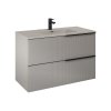 Elita Soho 100 2S Szafka podumywalkowa 100x45,3x63,5 cm fume mat 168747/RE011004047020