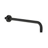 Emporia Ramię deszczownicy ścienne 40 cm czarny mat EMPORIA-04052BM