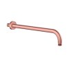 Emporia Ramię deszczownicy ścienne 40 cm miedź szczotkowana EMPORIA-04052BRG