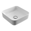Excellent Actima Cori 38 Umywalka nablatowa 38,5x38,5 cm bez korka biała CEAC.2201.WH