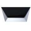 Falmec Design+ Prisma Okap przyścienny 116x44 cm, stalowy/szkło czarne CPQN15.E0P2#ZZZN491F