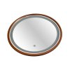 Faneco Scandi Lustro ścienne 60 cm LED miedziany mat M60MLM