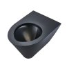 Faneco Toaleta WC czarny mat N13018BL