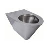 Faneco Toaleta WC stal szczotkowana N13018