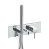 Fantini Nostromo Bateria wannowo-prysznicowa podtynkowa chrom 5002E384B