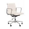 Fernity CH1171T Fotel biurowy skórzany biały/chrom EA117TPBIALASKOCH