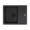 Franke Basis BFG 611-62 Zlewozmywak granitowy jednokomorowy 62x50 cm onyx 114.0741.176