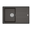 Franke Basis BFG 611-78 Zlewozmywak granitowy jednokomorowy 78x50 cm łupkowy szary 114.0716.317