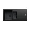Franke Basis BFG 651-97 Zlewozmywak granitowy półtorakomorowy 97x50 cm onyx 114.0741.191