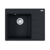 Franke Centro CNG 611-62 TL Fragranit+ Zlewozmywak granitowy jednokomorowy 62x50 cm prawy czarny mat 114.0633.131