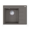 Franke Centro CNG 611-62 TL Fragranit+ Zlewozmywak granitowy jednokomorowy 62x50 cm prawy kamienny szary 114.0633.134