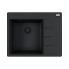 Franke Centro CNG 611-62 TL Zlewozmywak granitowy jednokomorowy 62x50 cm lewy onyx 114.0740.851