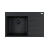 Franke Centro CNG 611-78 TL Zlewozmywak granitowy jednokomorowy 78x50 cm lewy onyx 114.0740.849