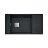 Franke Fresno FSG 611 Fragranit+ Zlewozmywak granitowy jednokomorowy 87,7x49,5 cm onyx 114.0616.465