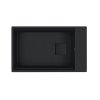 Franke Kanon KNG 110-62 Zlewozmywak granitowy jednokomorowy 76x46 cm czarny mat 125.0721.161