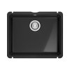 Franke KubusX KXK 110-51 Zlewozmywak ceramiczny jednokomorowy 54,5x45,4 cm onyx 126.0738.292