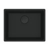 Franke Maris MRG 110-52 Zlewozmywak granitowy jednokomorowy 55,3x43,3 cm czarny mat 125.0697.759