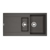 Franke Maris MRG 651-97 Zlewozmywak granitowy półtorakomorowy 97x50 cm łupkowy szary 114.0716.348