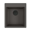 Franke Maris MRG 610-39 FTL Zlewozmywak granitowy jednokomorowy 50x44 cm łupkowy szary/czarny mat 114.0737.999
