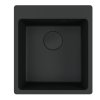 Franke Maris MRG 610-39 Zlewozmywak granitowy jednokomorowy 44x50 cm czarny mat 114.0693.580