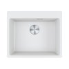 Franke Maris MRG 610-54 FTL Zlewozmywak granitowy jednokomorowy 59x50 cm biały polarny 114.0661.793