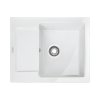 Franke Maris MRK 611-62 Zlewozmywak ceramiczny jednokomorowy 62x51 cm z ociekaczem biały polarny 124.0442.559