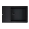 Franke Maris MRG 611-78 XL Zlewozmywak granitowy jednokomorowy 78x50 cm czarny mat 114.0693.520