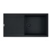 Franke Maris MRG 611-97 XL Zlewozmywak granitowy jednokomorowy 97x50 cm czarny mat 114.0693.519