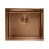 Franke Mythos BXM 210/110-50 Zlewozmywak stalowy jednokomorowy 54x45 cm miedziany 127.0627.587