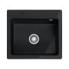 Franke Mythos MTK 610-58 Zlewozmywak ceramiczny jednokomorowy 58x51 cm onyx 124.0379.848